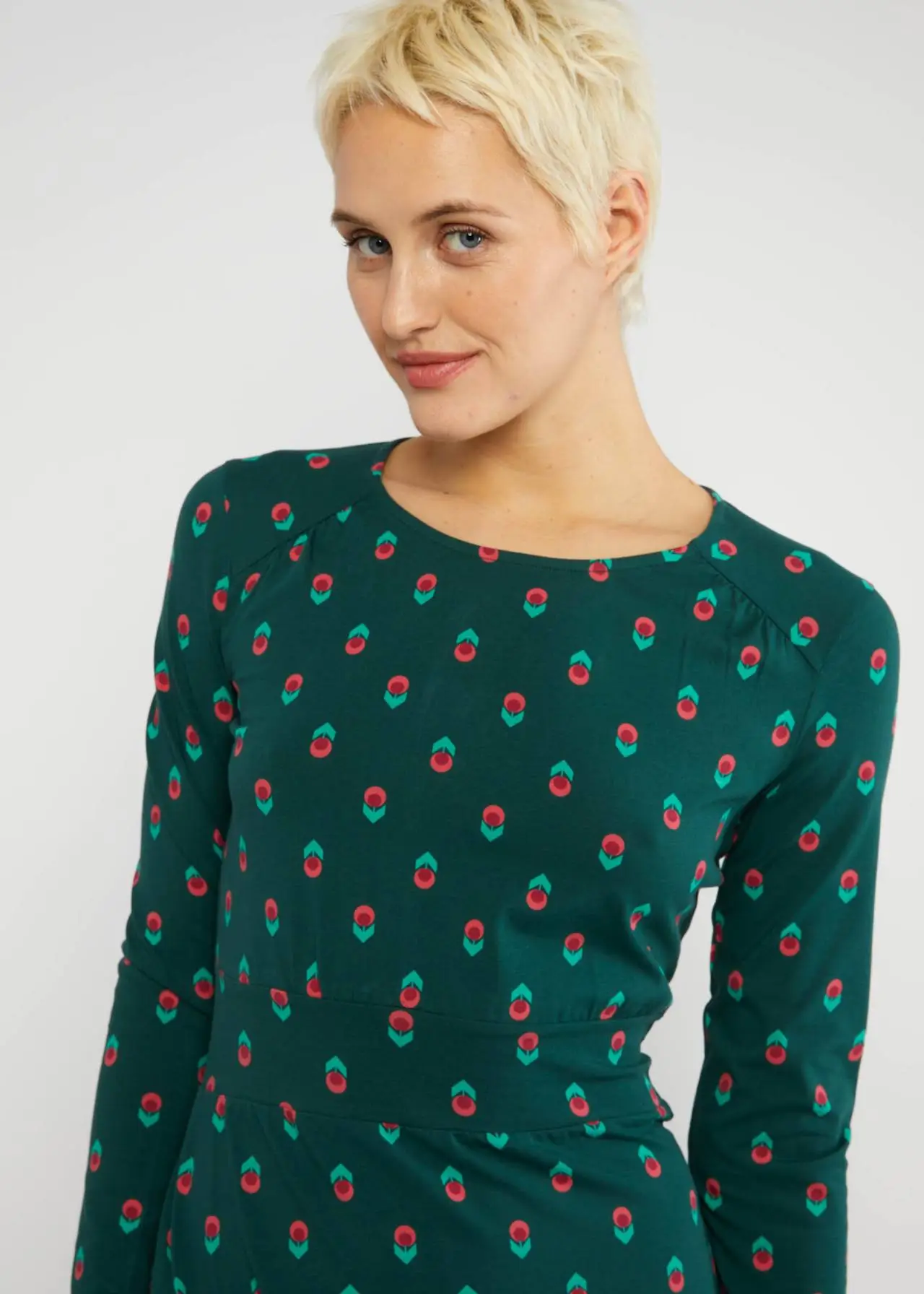 Robe Hootchy Kootchy mountain flower – Coton bio – Blutsgeschwister – Image 3