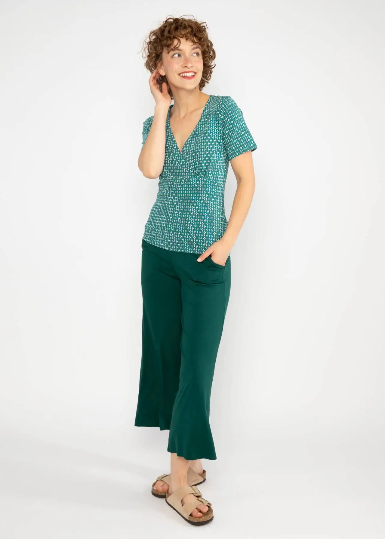 Top cache cœur vert – Coton bio – Blustgeschwister – Image 4