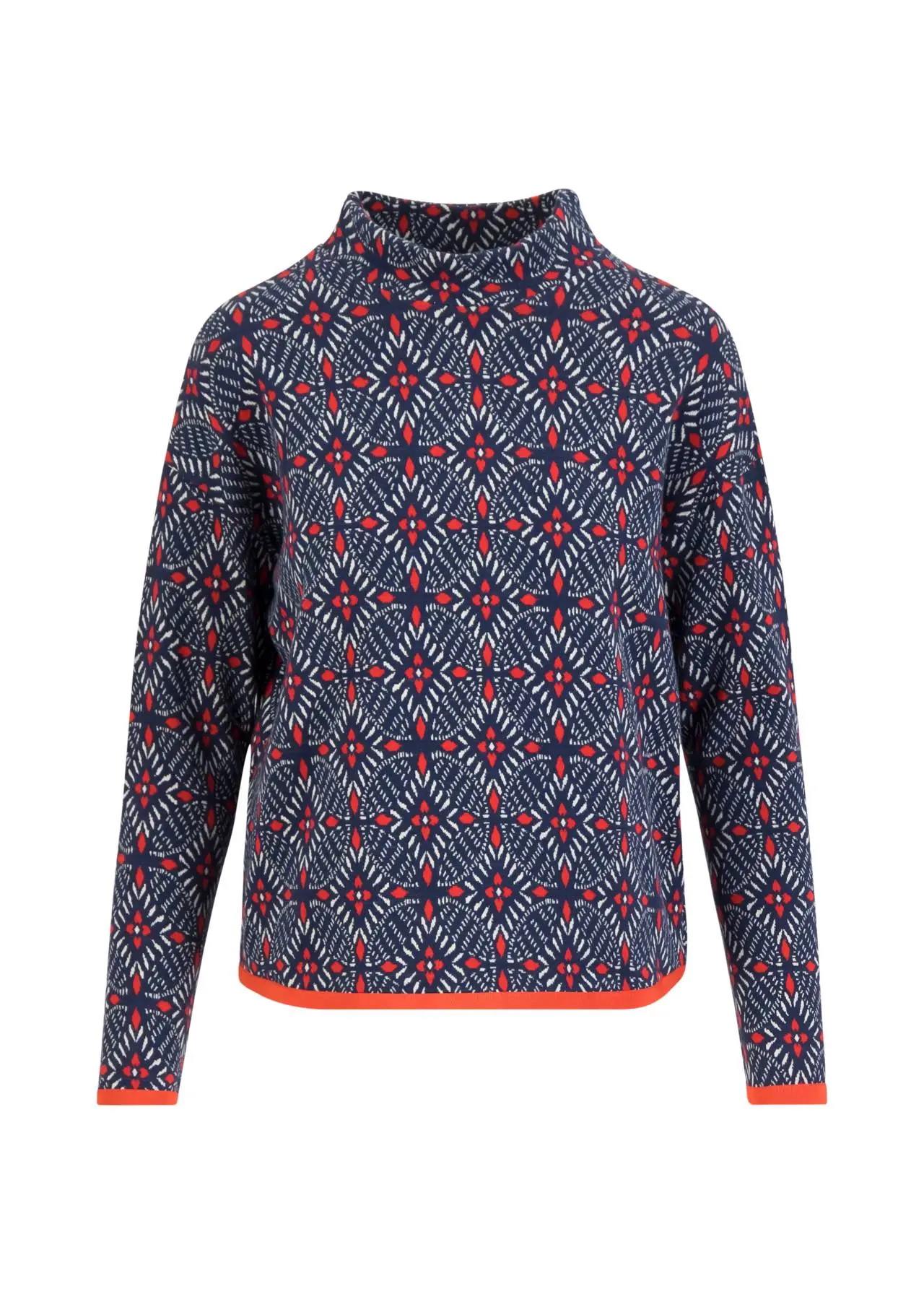 Pull Warm up turtle bleu motifs – Coton bio – Blutsgeschwister – Image 6