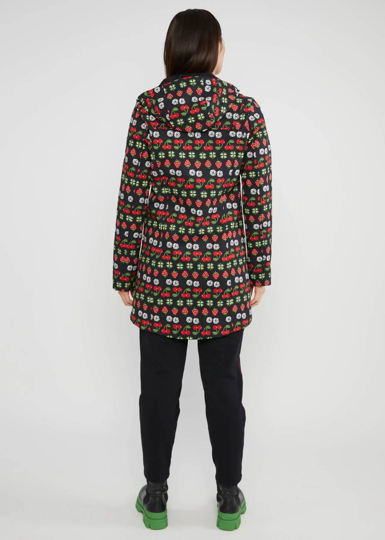 Parka charming cherry – Polyester recyclé – Blutsgeschwister – Image 4