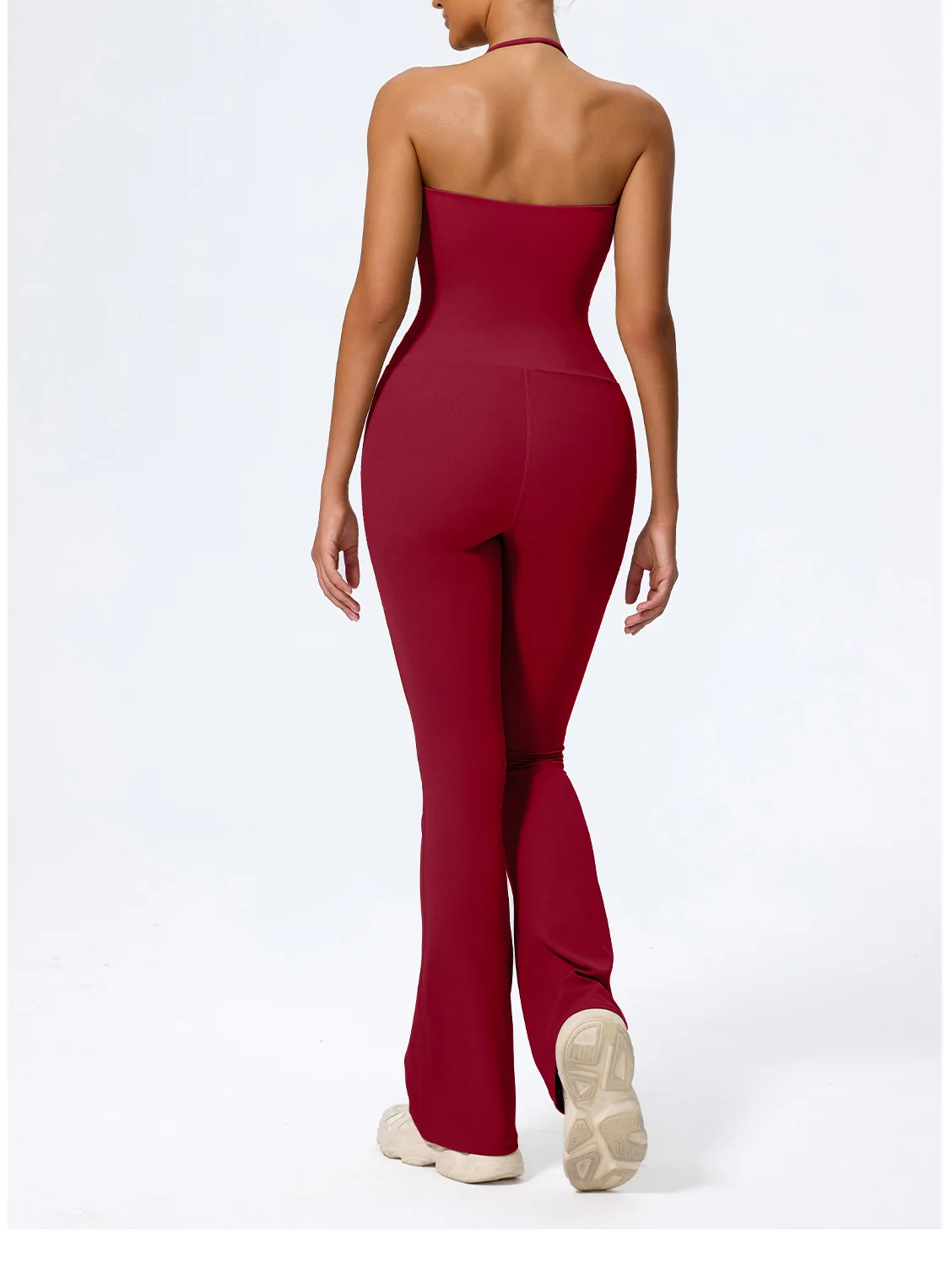 Combinaison Sport Femme  Évasé Dos Nu – Image 2