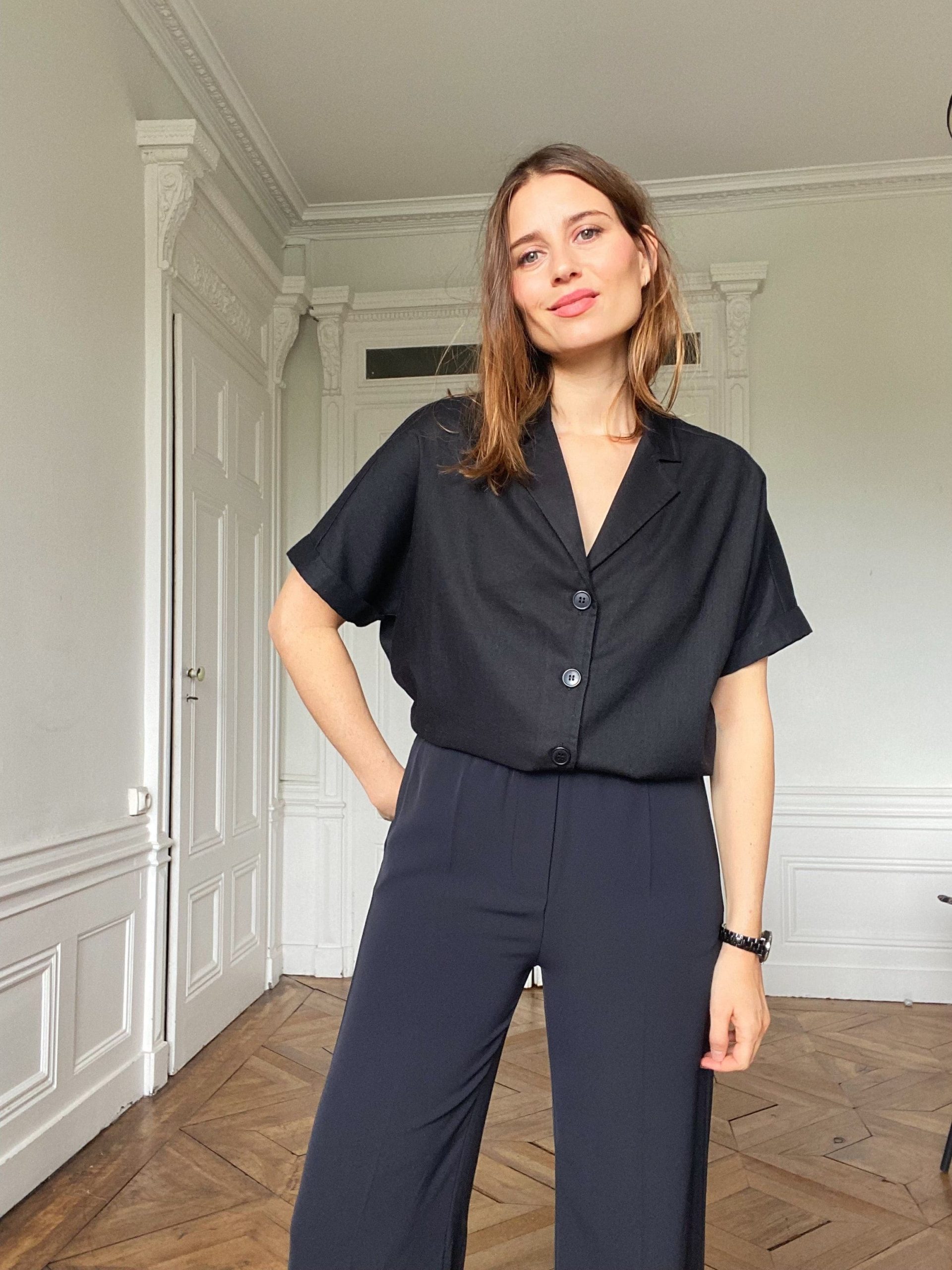 Chemise Ava Noir – Image 2