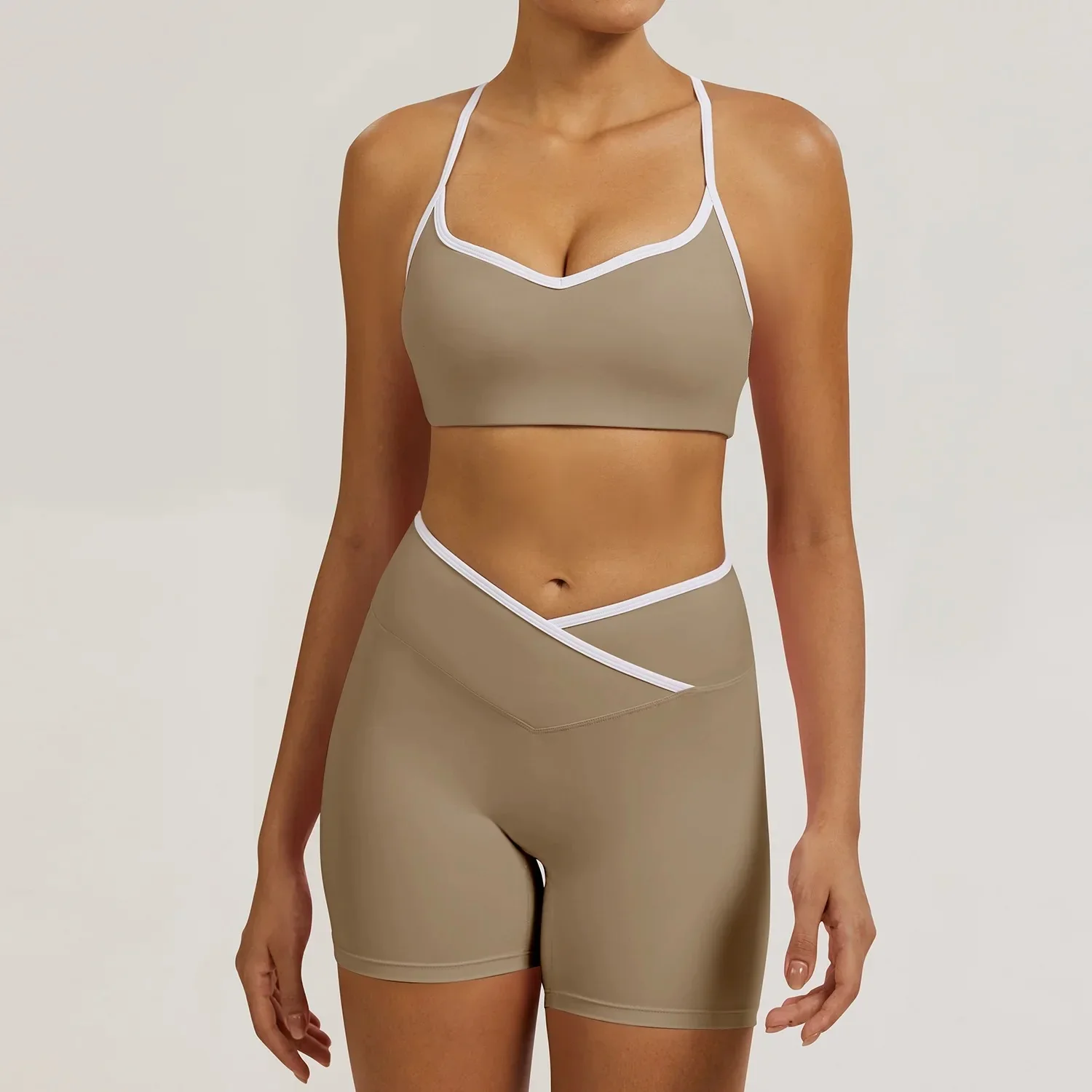 Ensemble Fitness Femme – Soutien-Gorge & Short Gainant – Image 7