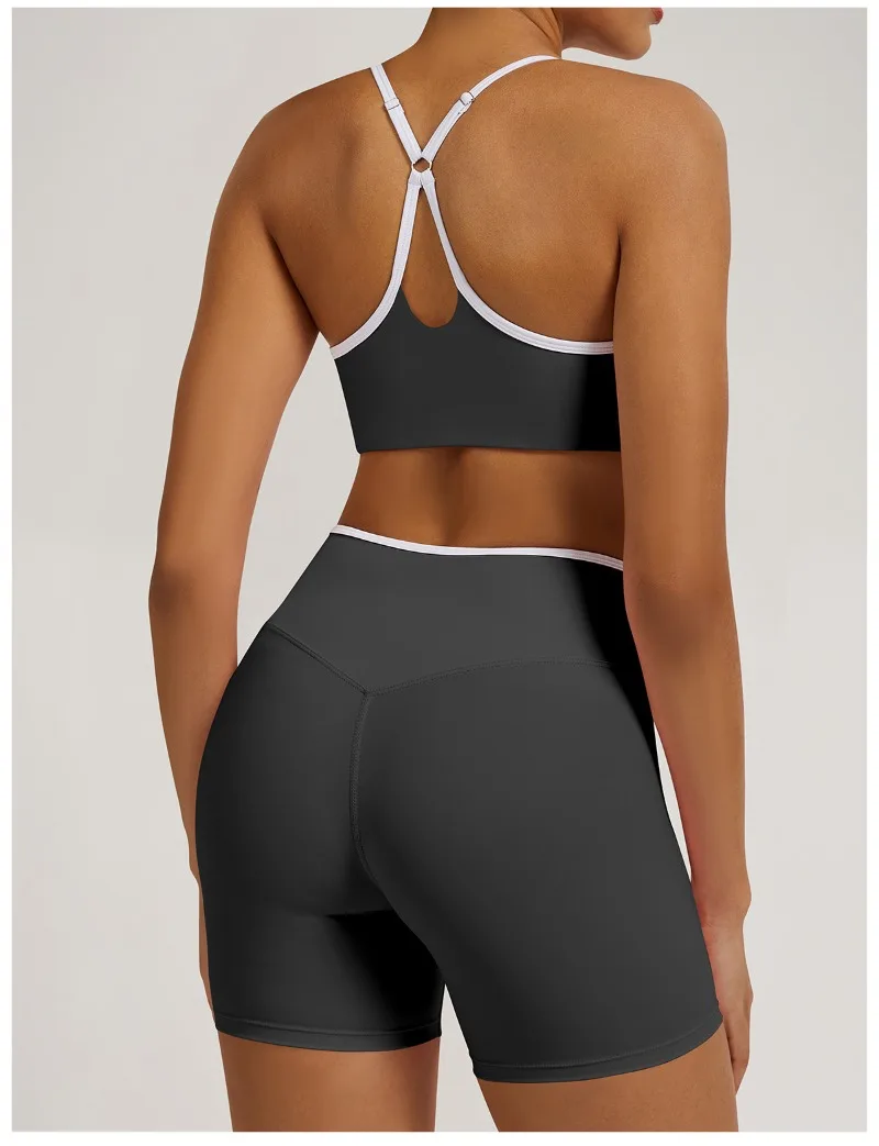 Ensemble Fitness Femme – Soutien-Gorge & Short Gainant – Image 4