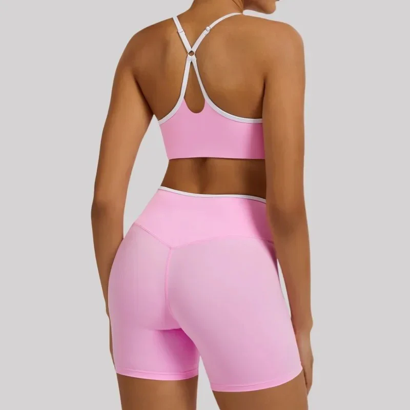 Ensemble Fitness Femme – Soutien-Gorge & Short Gainant – Image 6