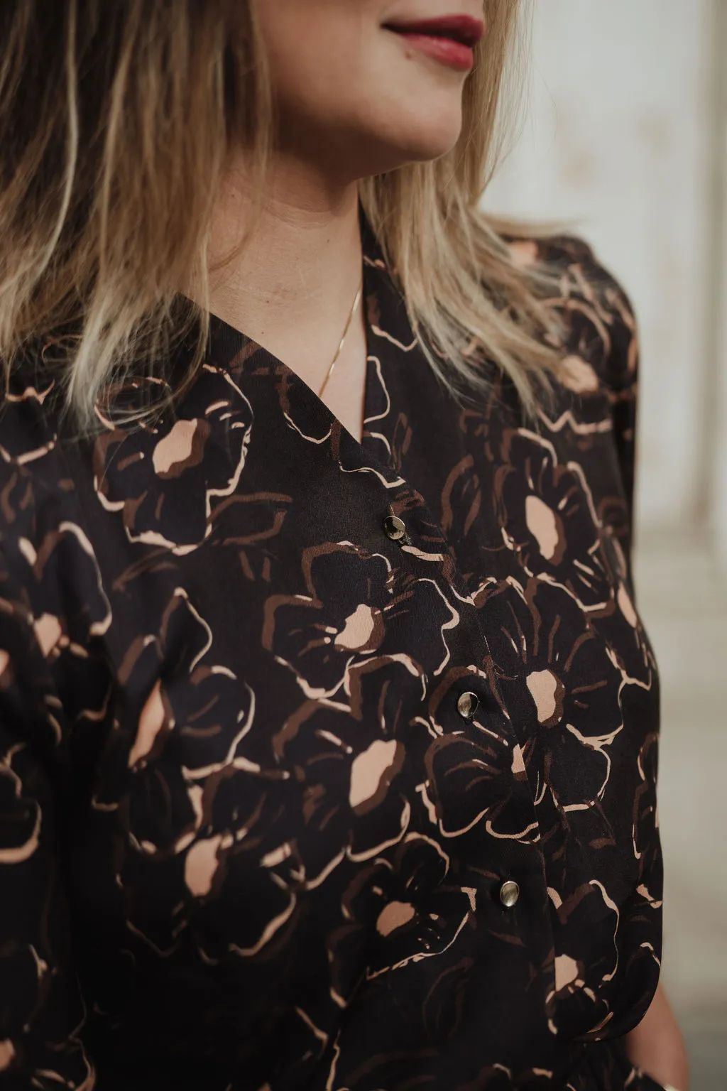 Chemise London imprimée – Lueurs florales – Image 3