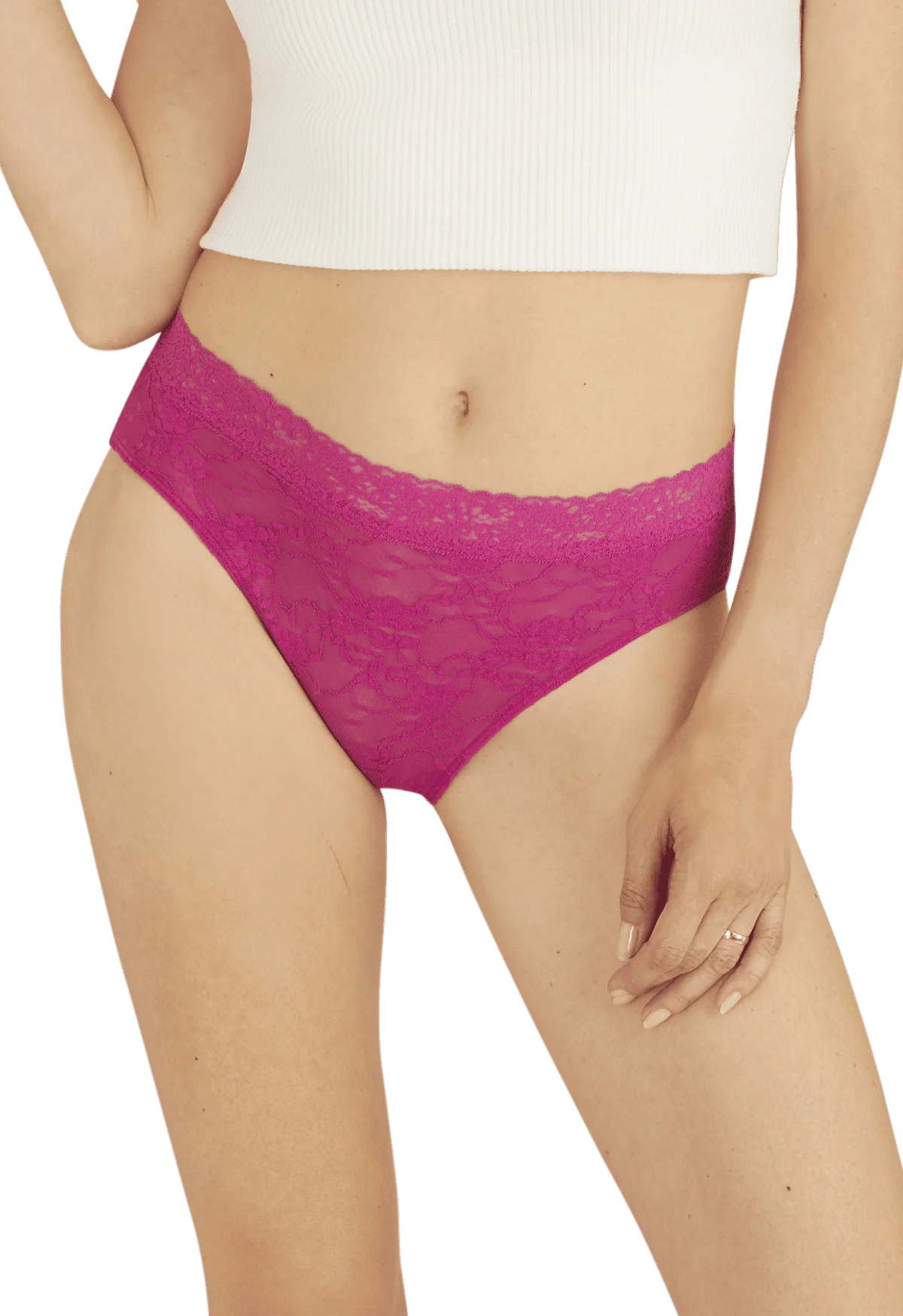 Duo Pop Lot de 2 Slips - Vert éclatant / fuchsia – Image 3