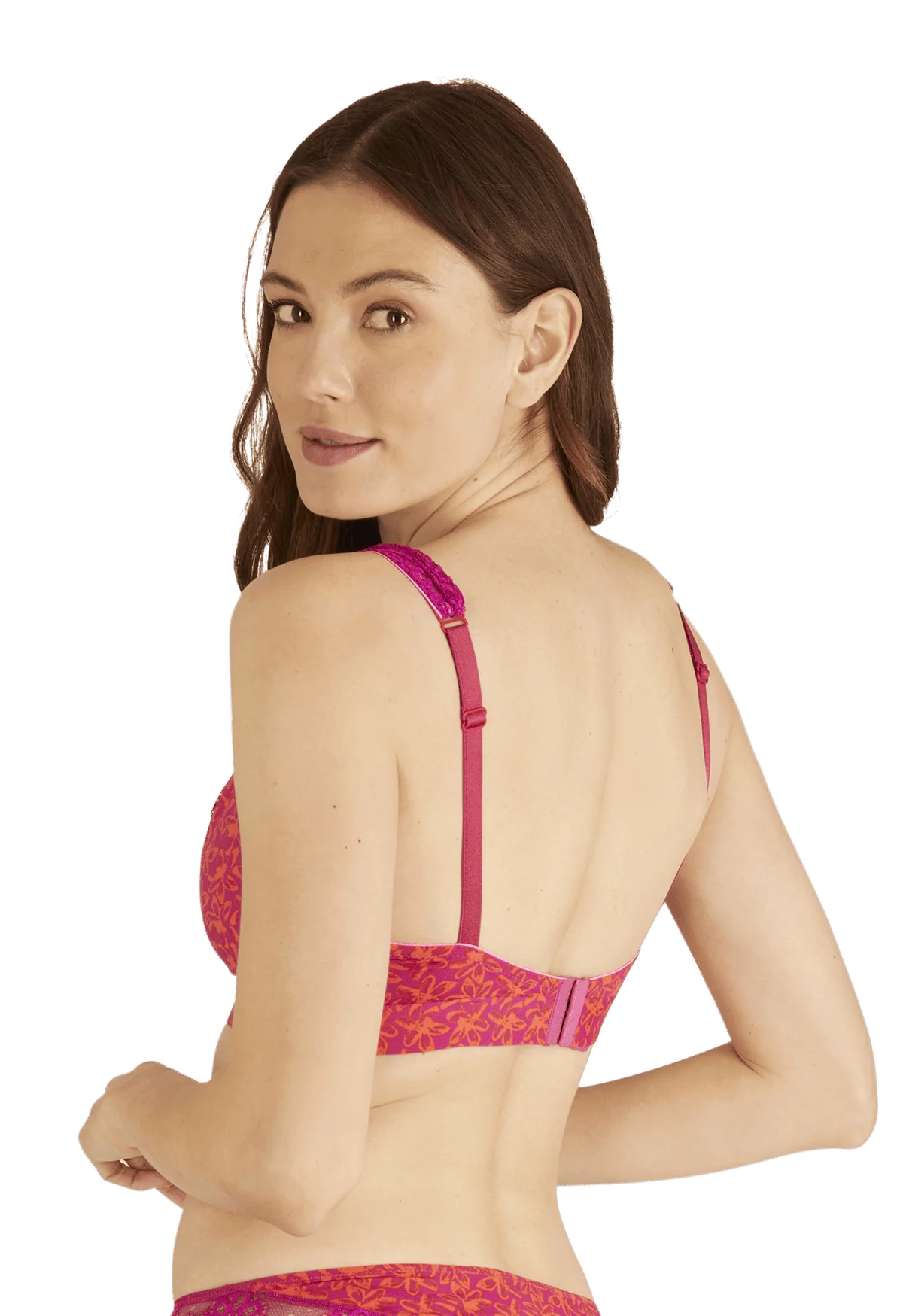 Soutien-gorge foulard sans armatures en dentelle et en microfibre L'irrésistible - Tiaré – Image 2