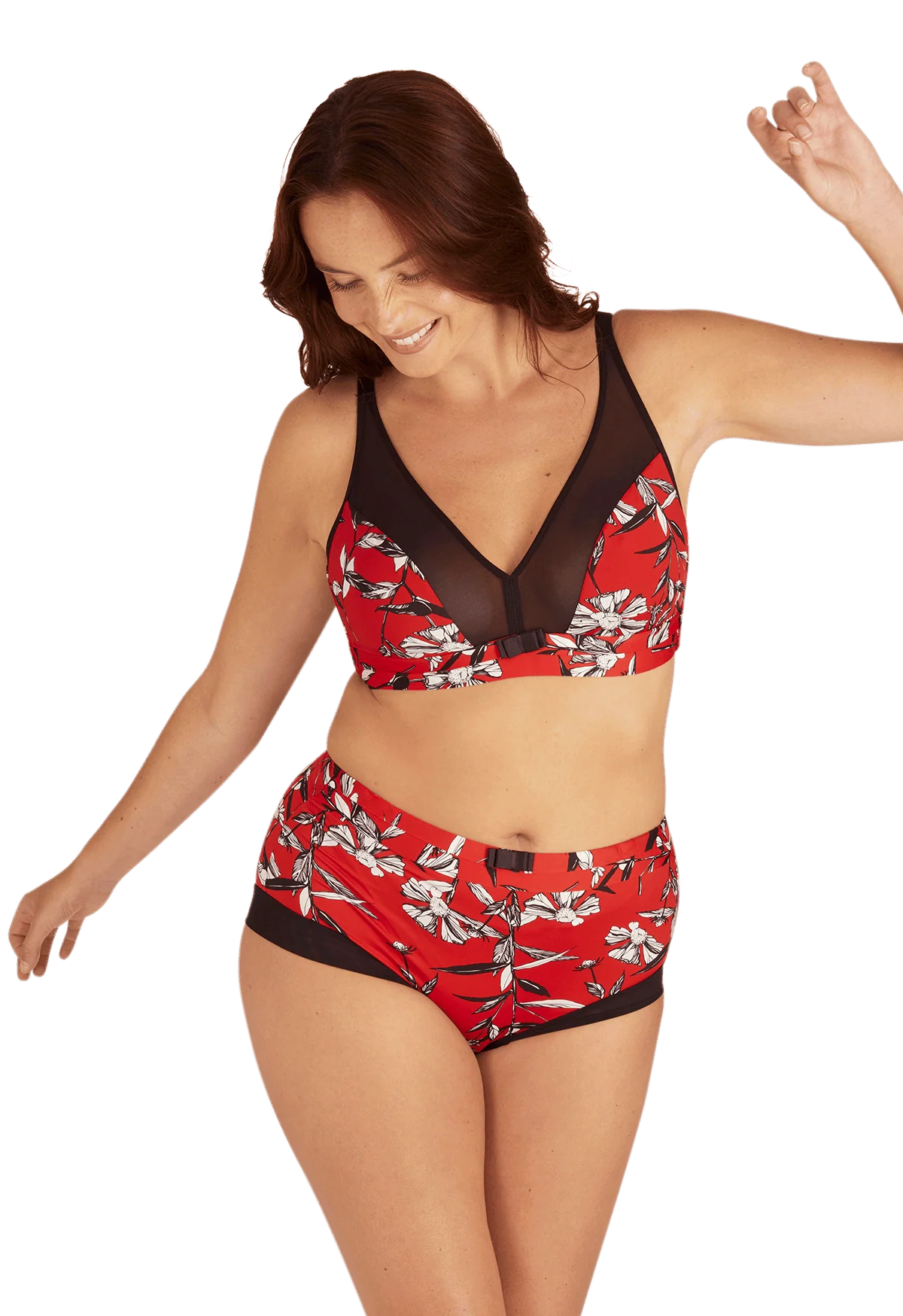 Shorty taille haute Tulle Design - Kimono – Image 2