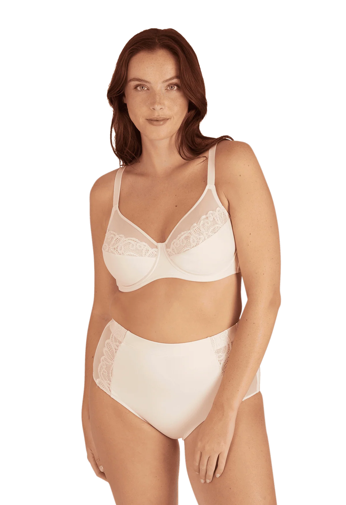 Culotte en dentelle Well Allure L'Original - Poudre – Image 2