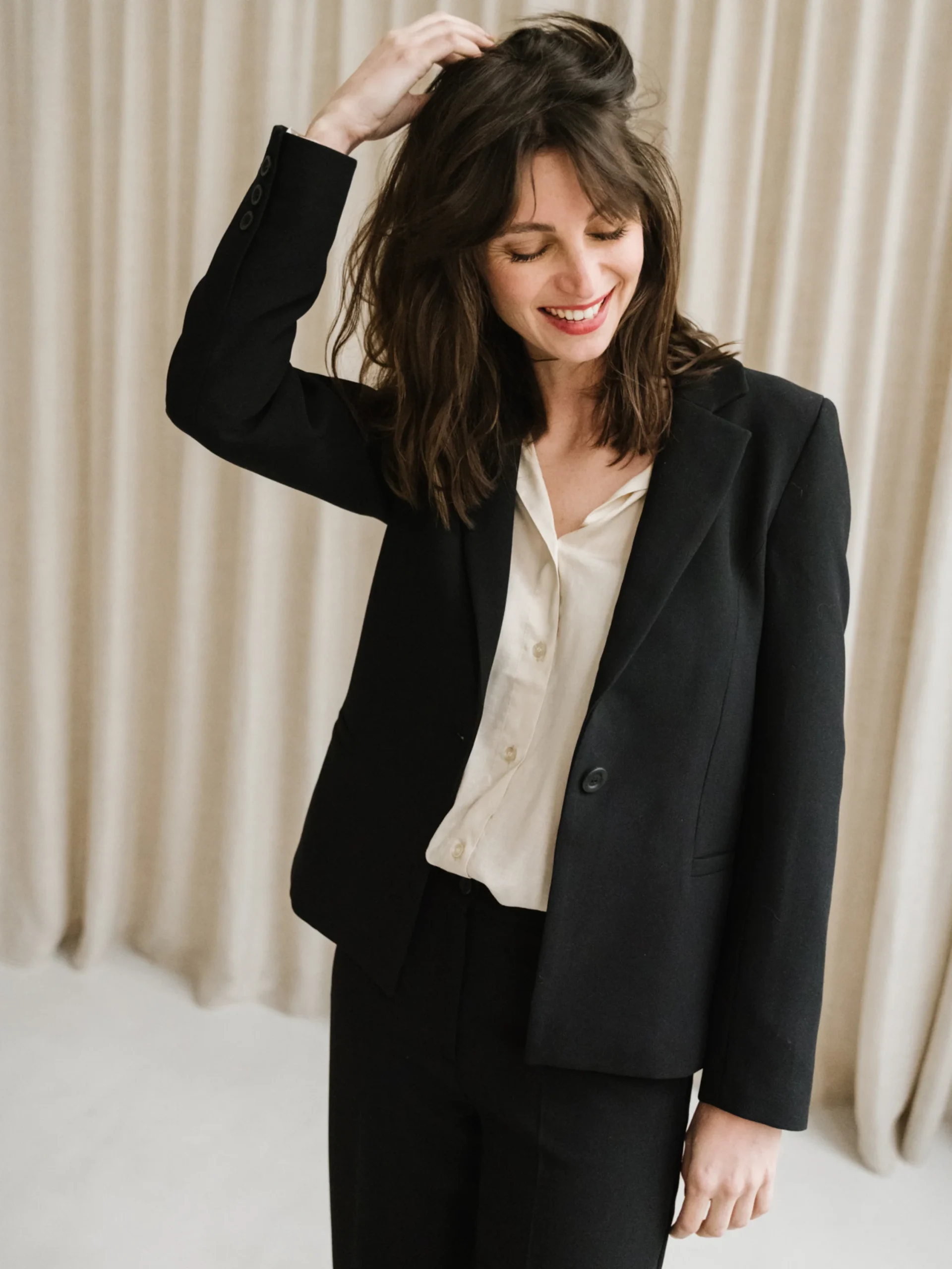 Veste Tailleur Charlotte Noir – Image 5