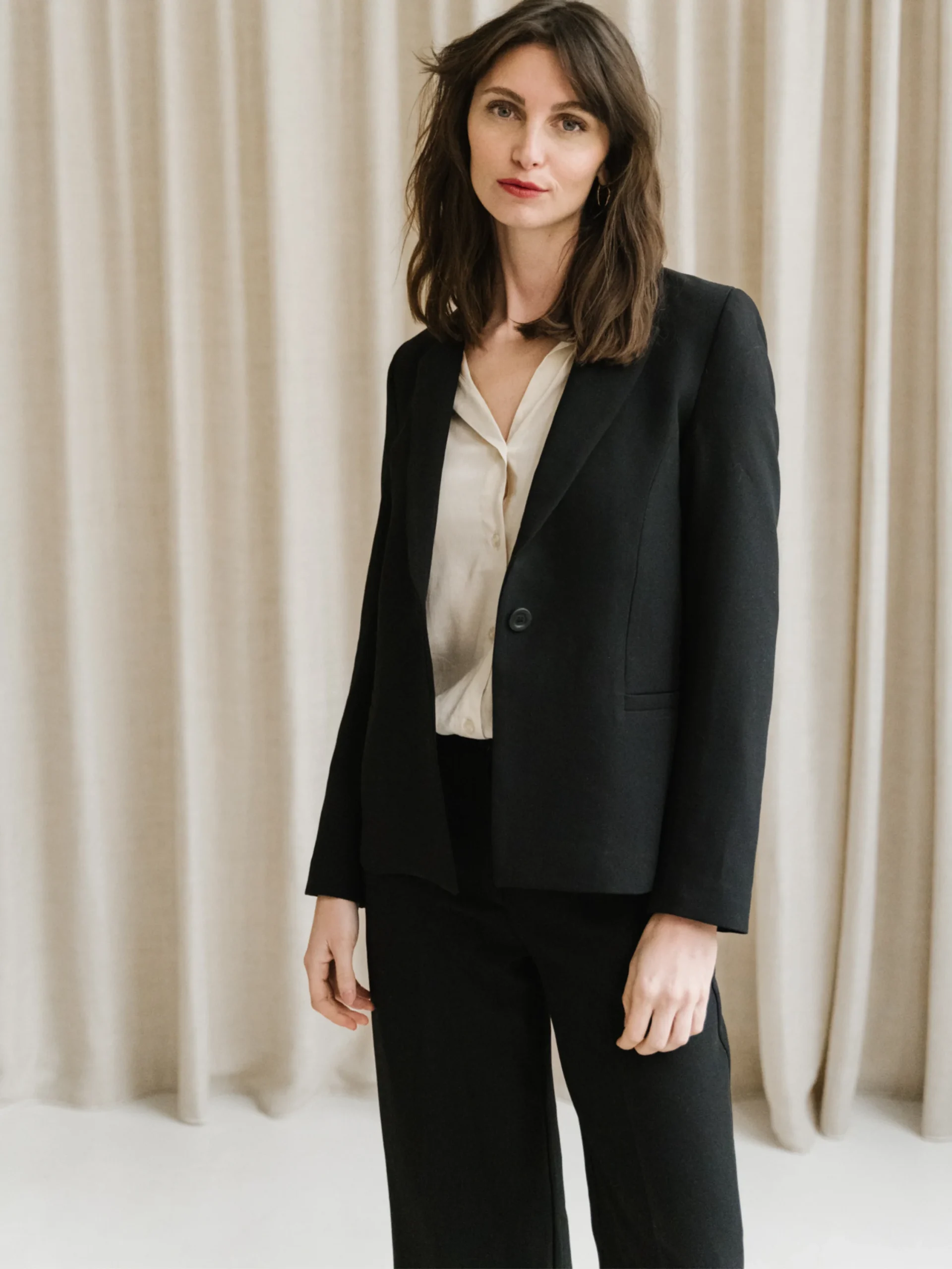 Veste Tailleur Charlotte Noir – Image 4