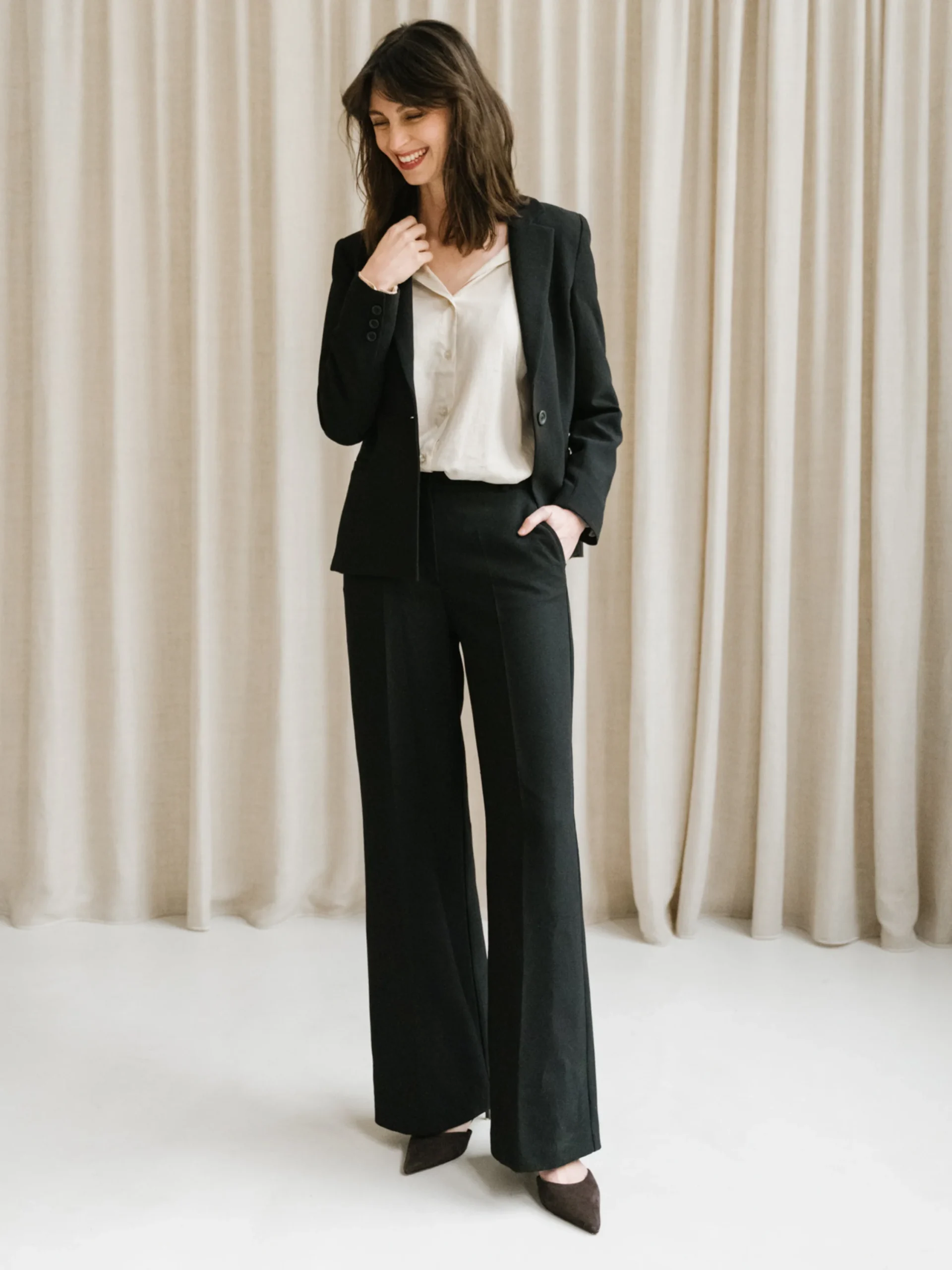 Veste Tailleur Charlotte Noir – Image 6