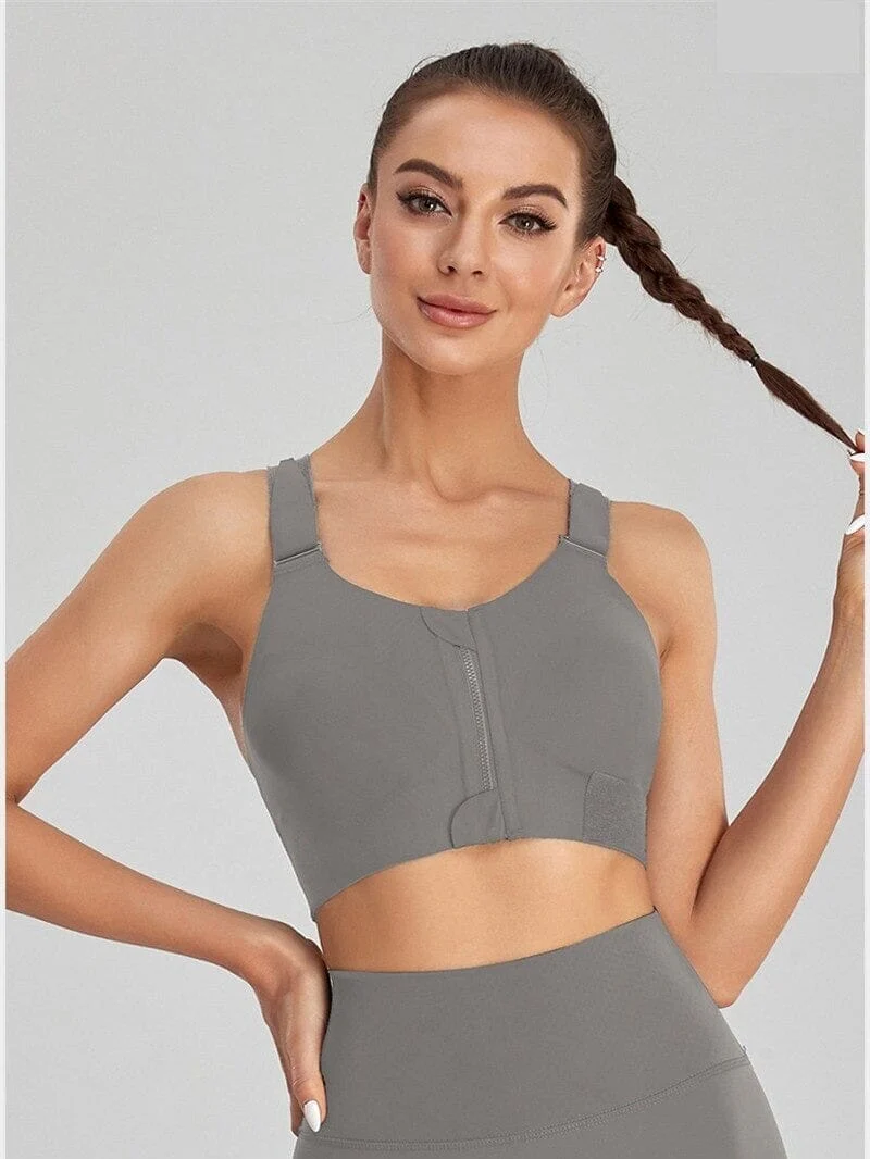Brassière Sport Zippée Réglable – Image 8