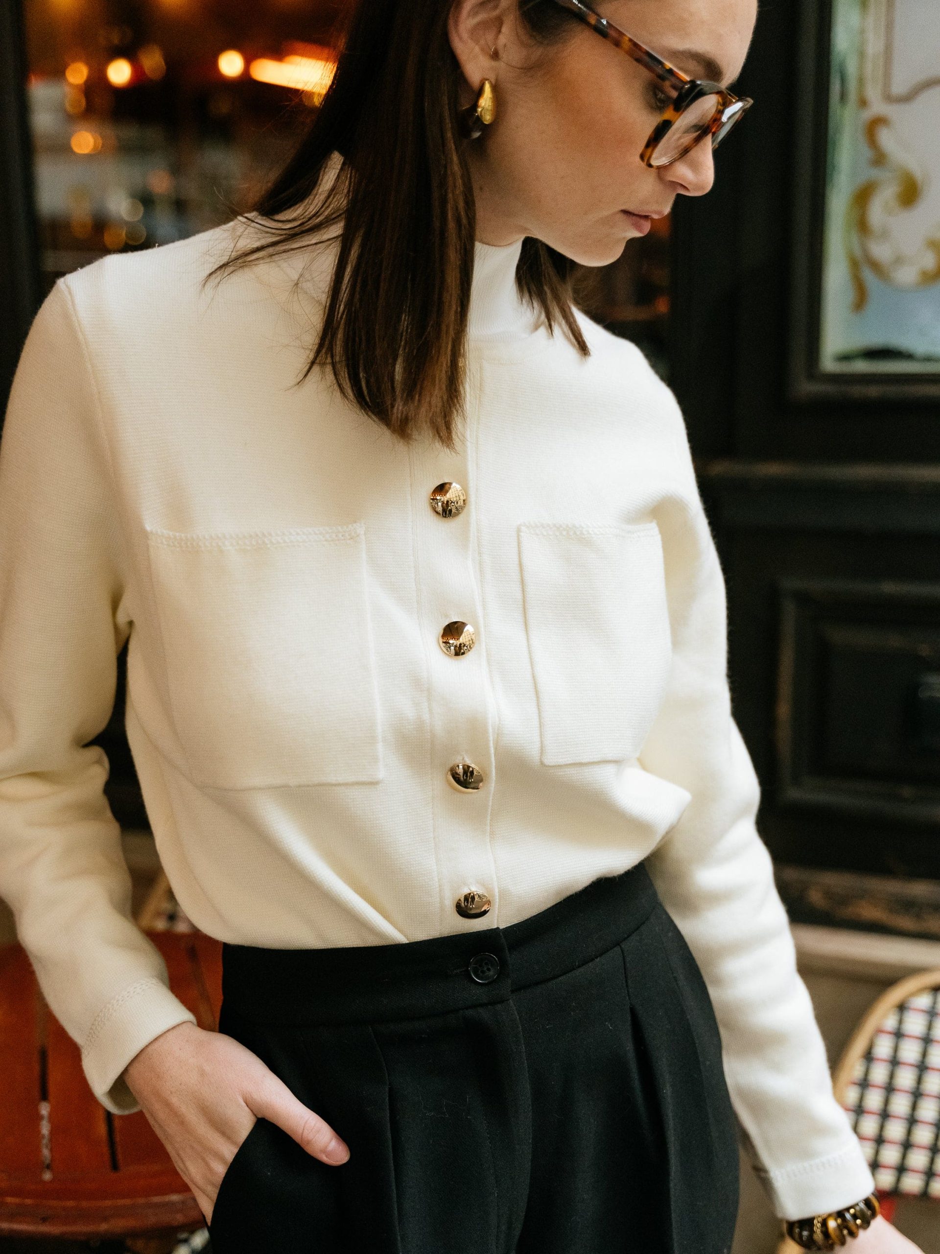 Cardigan Coline Crème – Image 2
