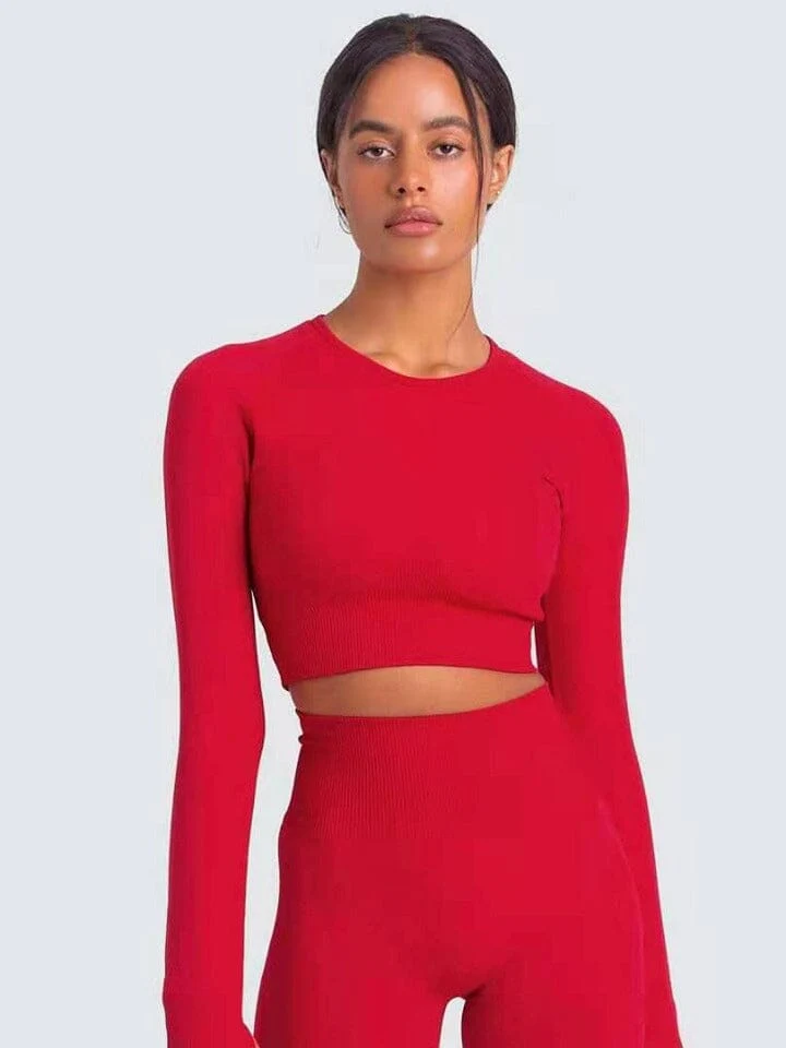 Crop Top Sport Moulant – Image 8