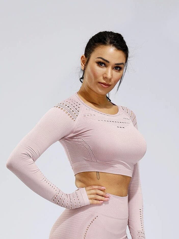 Crop Top Sport Respirant – Image 9