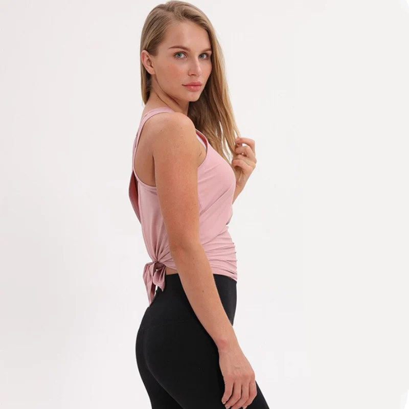 Débardeur Yoga Rose – Image 2