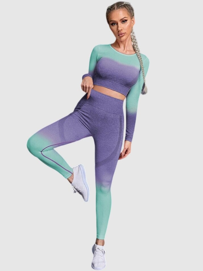 Ensemble Sport Dégradé - QueenFit – Image 2