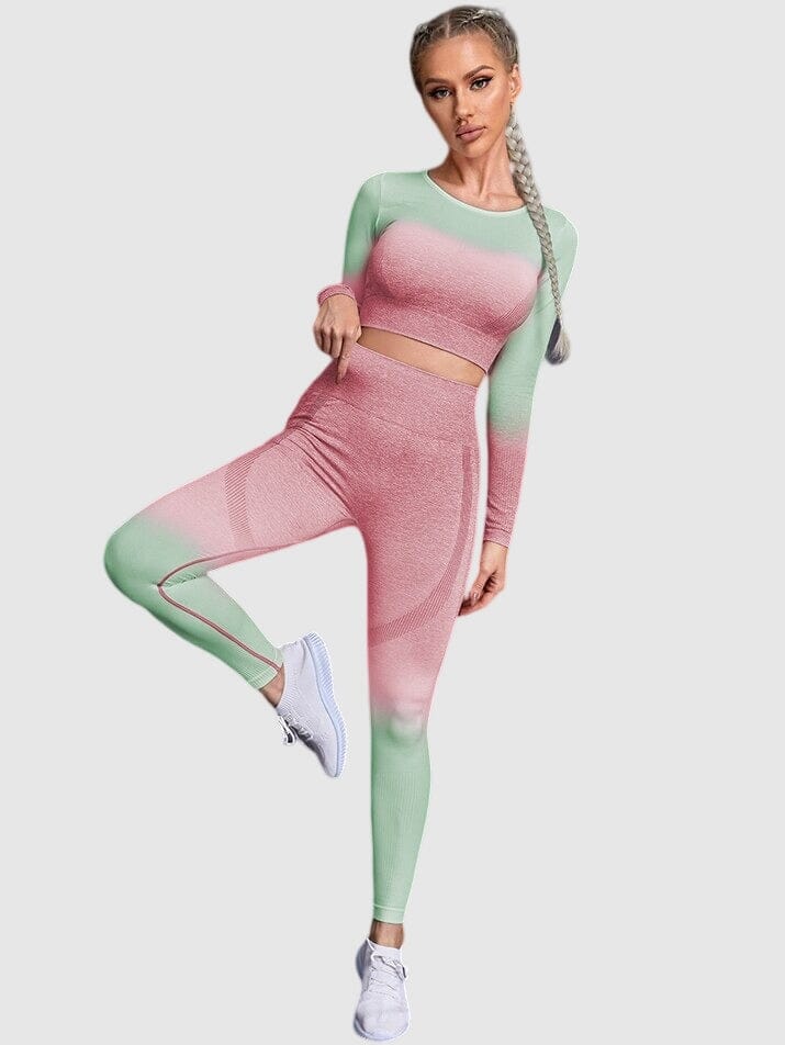 Ensemble Sport Dégradé - QueenFit – Image 6