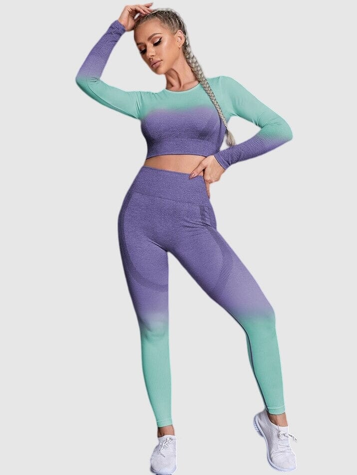 Ensemble Sport Dégradé - QueenFit – Image 4