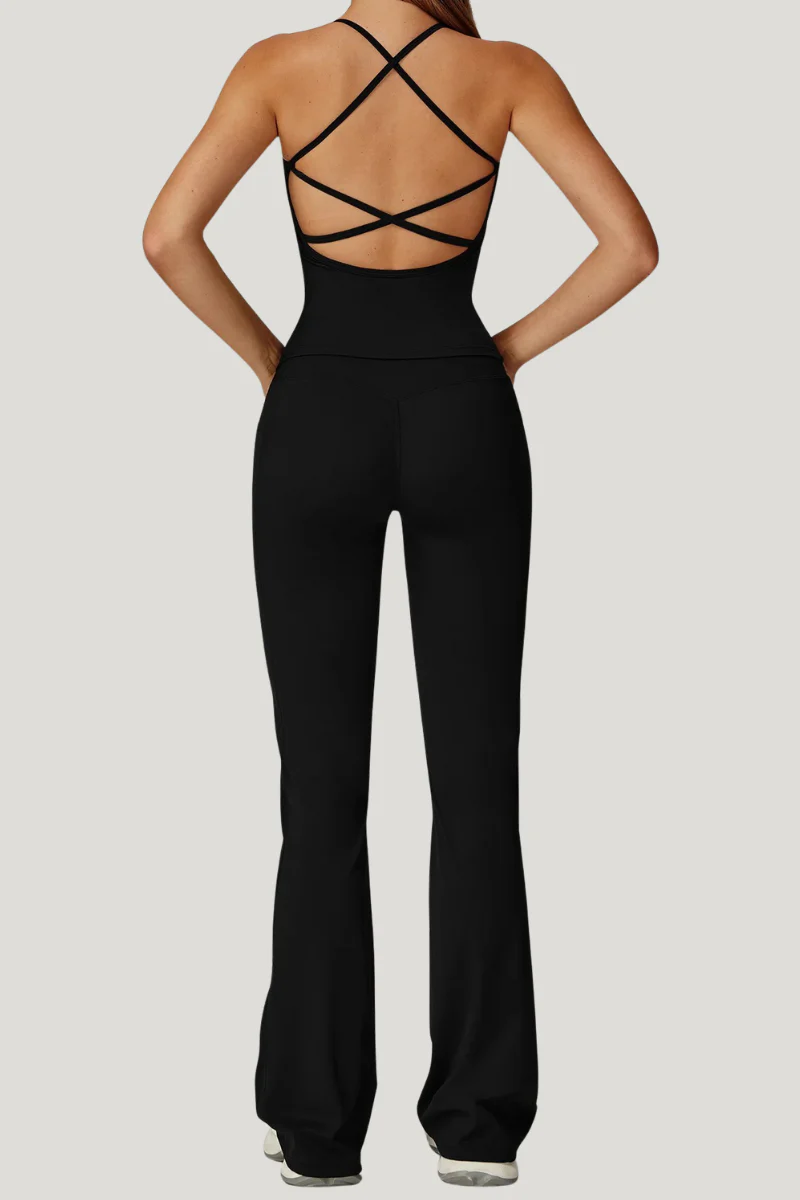 Ensemble Yoga Pantalon Evasé – Image 4