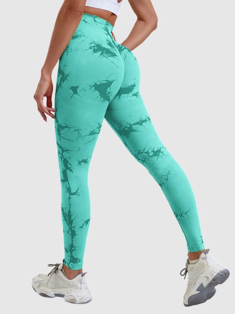 Legging Sport Teinté Push Up Sans Couture – Image 5
