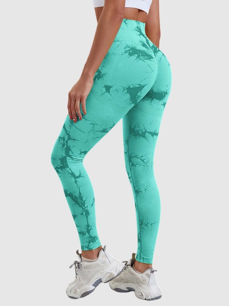 Legging Sport Teinté Push Up Sans Couture – Image 6