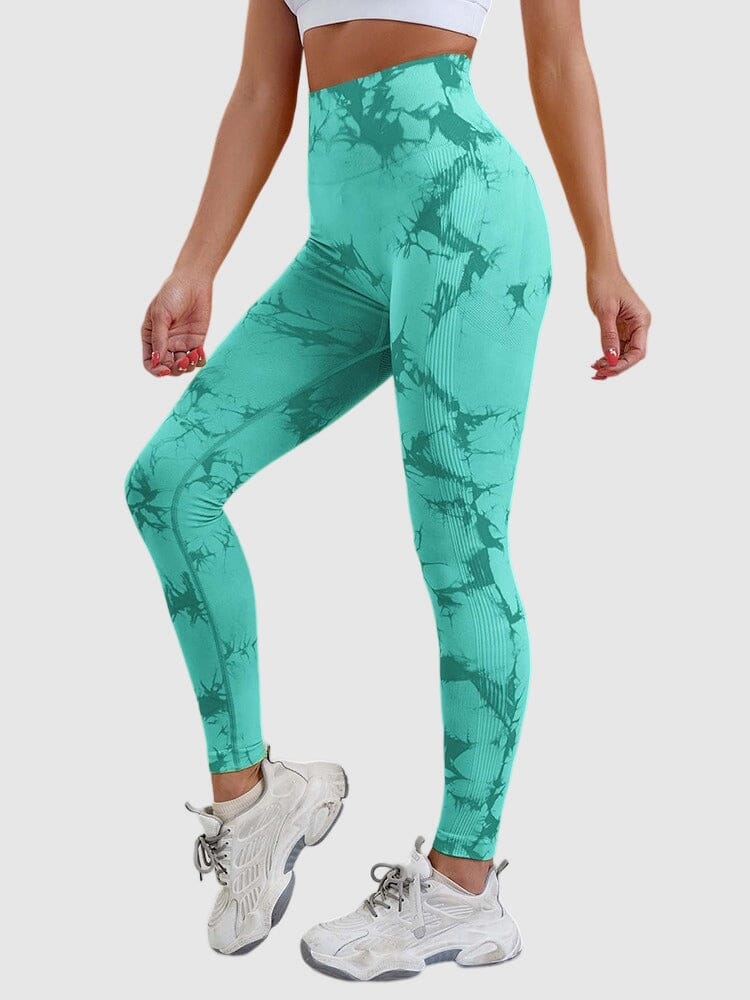 Legging Sport Teinté Push Up Sans Couture – Image 4