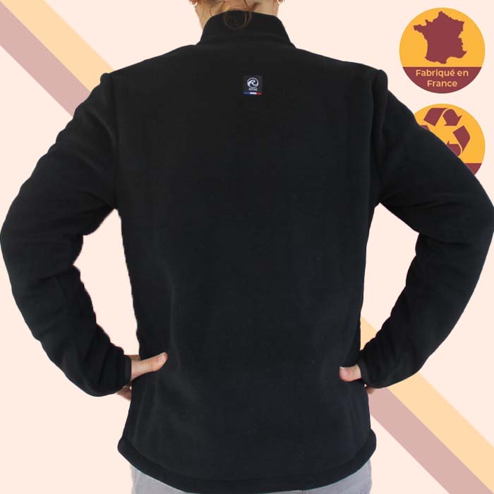Polaire Made in France noire Femme Waner – Image 2