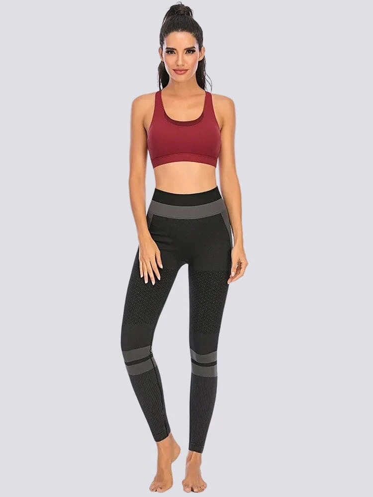 Soutien-Gorge Sport Sans Couture Bretelles Croisées – Image 5