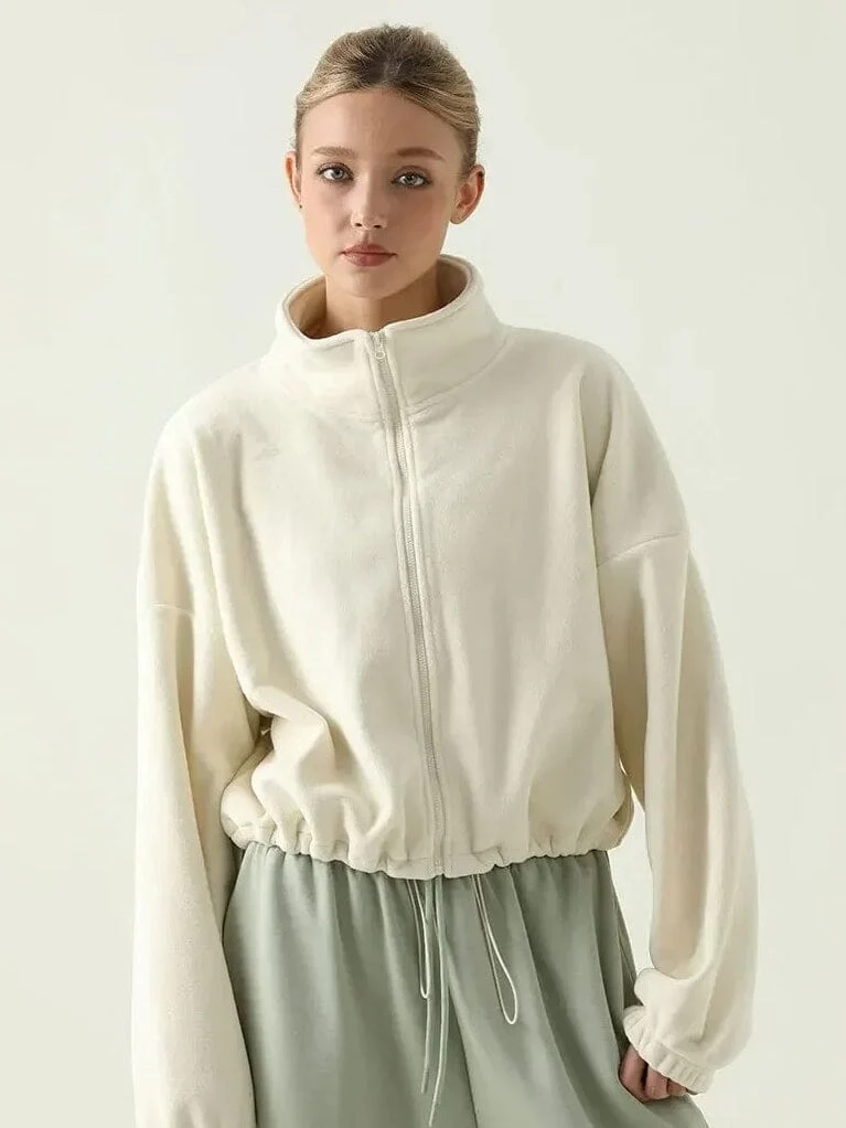 Veste de Sport Polaire Zippée – Image 2