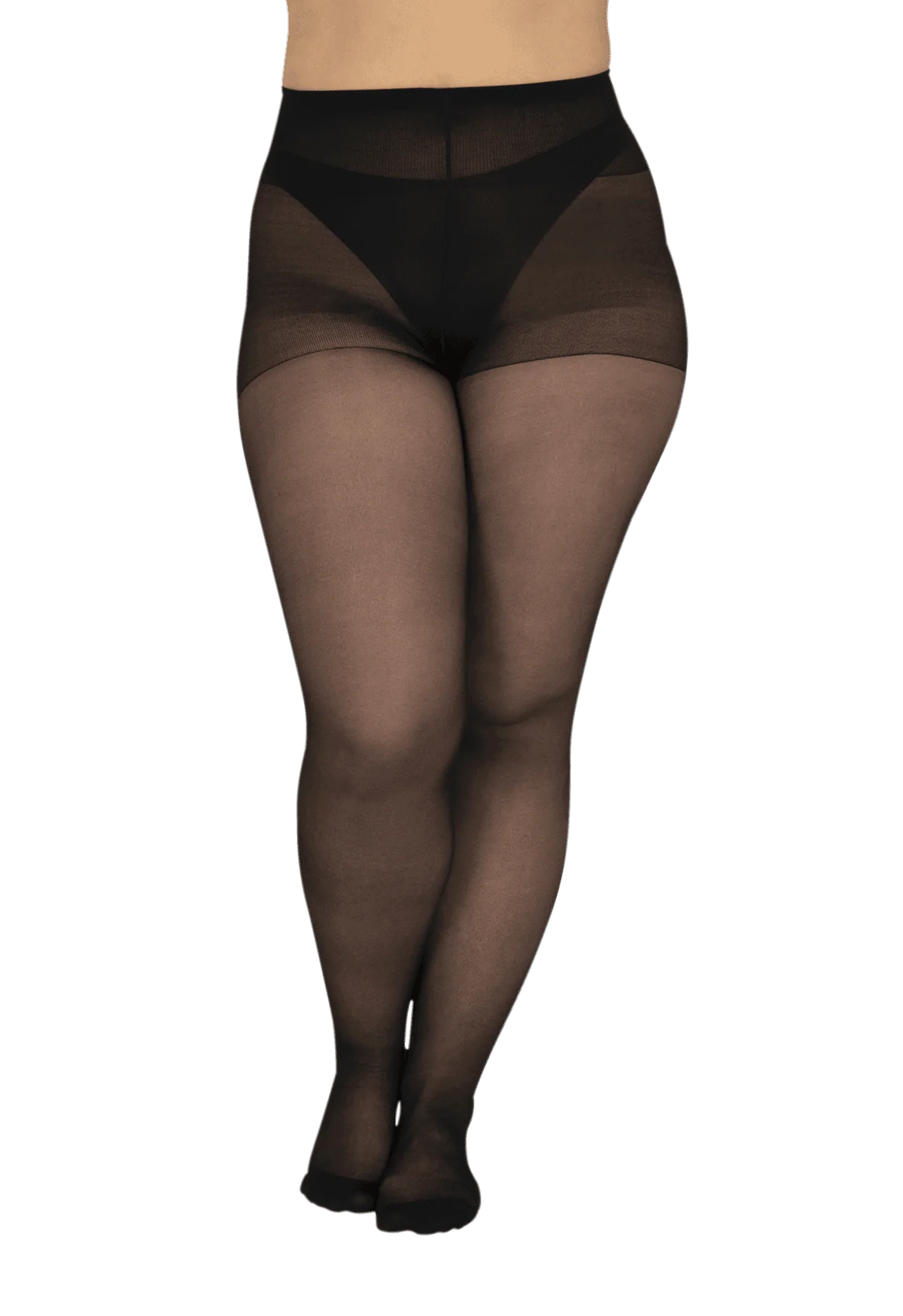 Collant Semi-Opaque 30D Éco-Responsable - Noir – Image 2